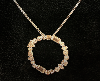 21 Diamonds Bespoke Commission Necklace