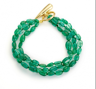 Aurora Collection Edith & Kiveen - Raj Green Bracelet