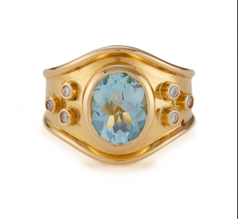 Edith Collection 2016 - Aqua Vita Ring