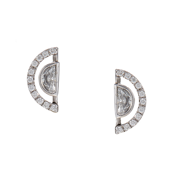 Haloed Moon Earrings © Edith & Kiveen
